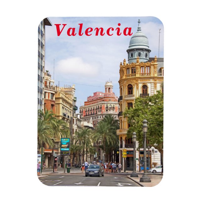 Valencia. 3. magnet (Vertikal)