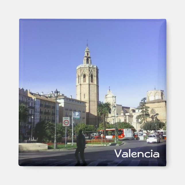 Valencia - Catedral Magnet (Framsidan)