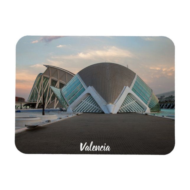Valencia ciudad de las artes y las ciencias magnet (Horisontell)