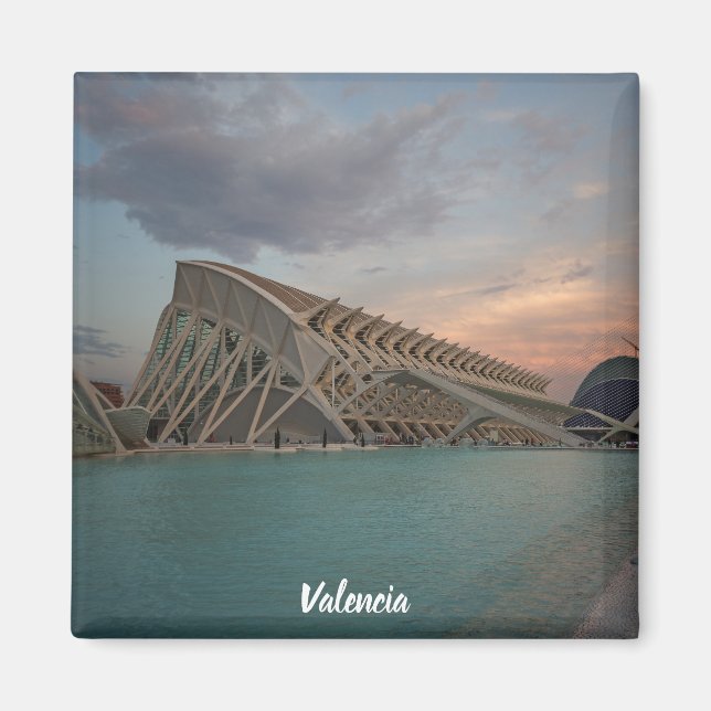 Valencia ’Ciudad de las artes y las ciencias’ Magnet (Framsidan)