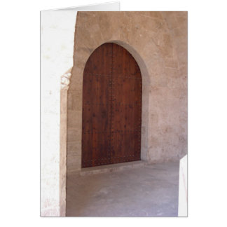 Valencia dörr hälsningskort