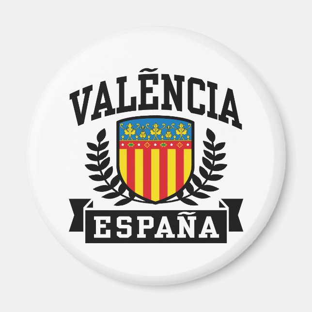 Valencia Espana Magnet (Framsidan)
