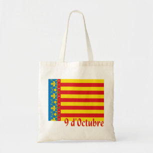 Valencia flaggashopping bag tygkasse