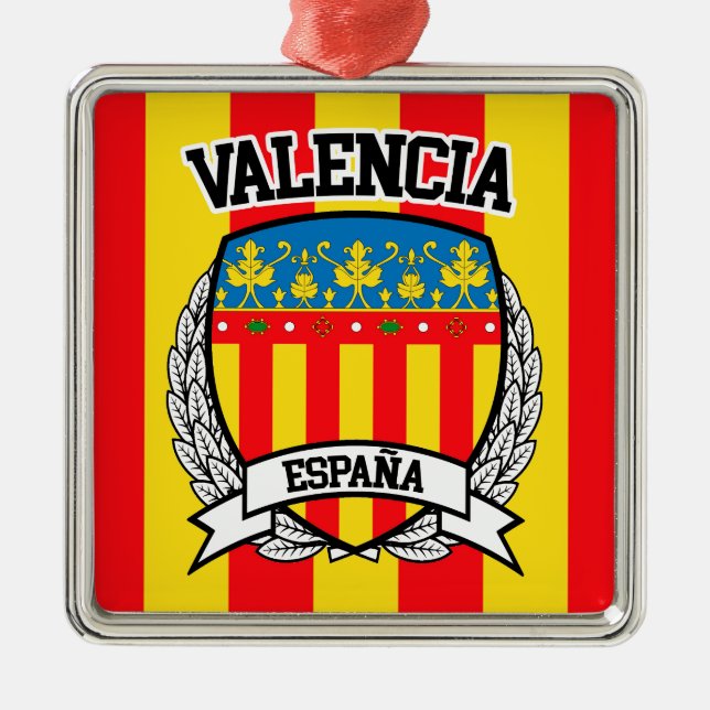 Valencia Julgransprydnad Metall (Framsidan)