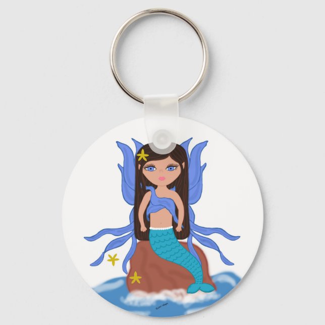 Valencia, Merfaery Keychain Nyckelring (Framsida)