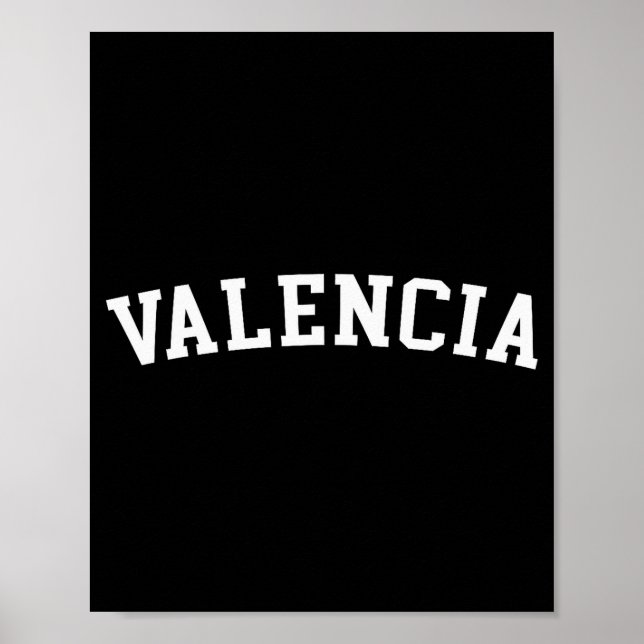 Valencia  poster (Framsidan)