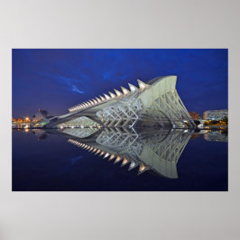 Valencia Reflected Poster