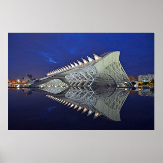 Valencia Reflected Poster
