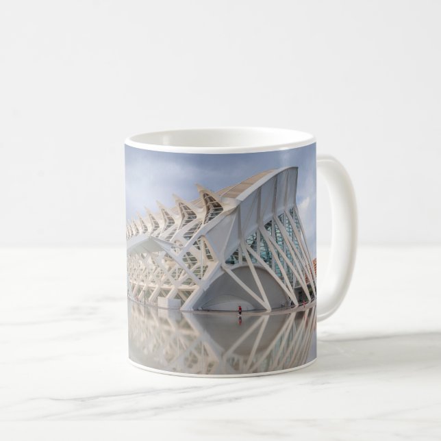 Valencia Spain City of Arts and Sciences Calatrava Kaffemugg (Framsida höger)