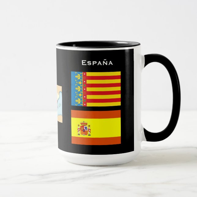 Valencia* Spanien kaffemugg (Höger)