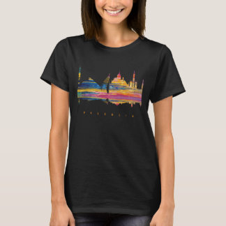 Valencia Spanien Modernist Livlig Resa T-Shirt