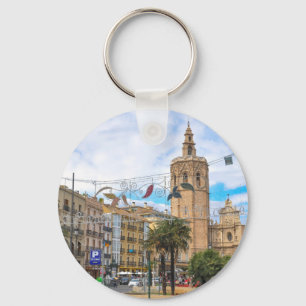 Valencia Spanien Nyckelring