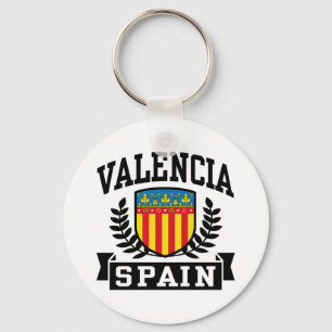 Valencia Spanien Nyckelring