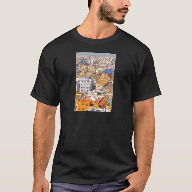 Valencia Spanien T-shirt (Framsida)