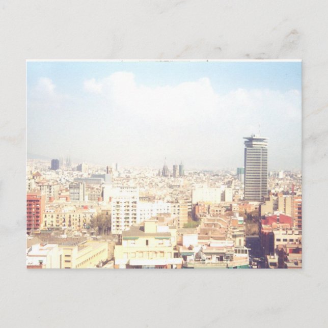 Valencia Spanien Vykort (Framsida)