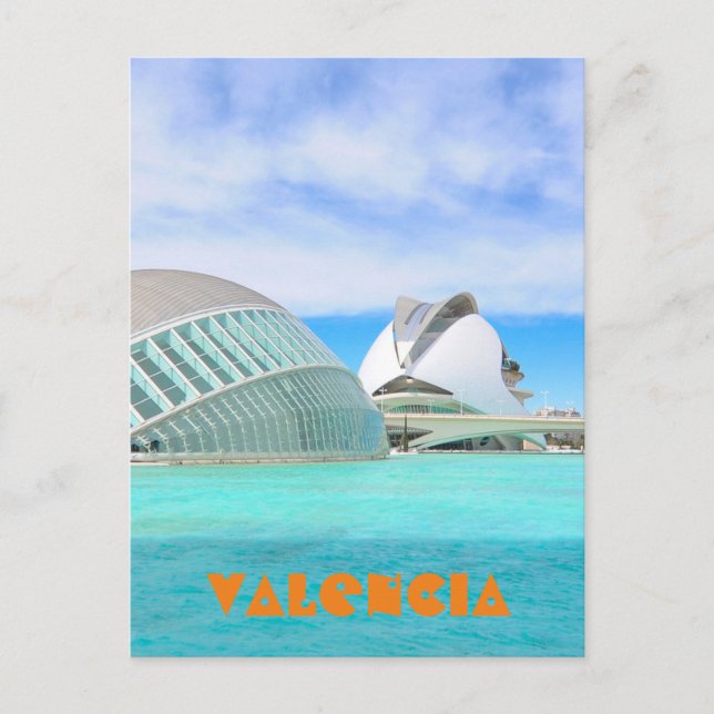 Valencia, Spanien Vykort (Framsida)