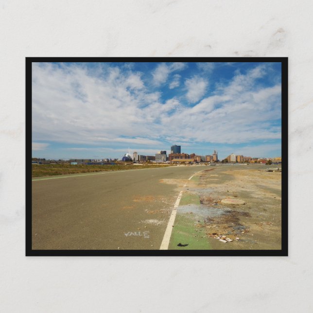 Valencia, Spanien Vykort (Framsida)