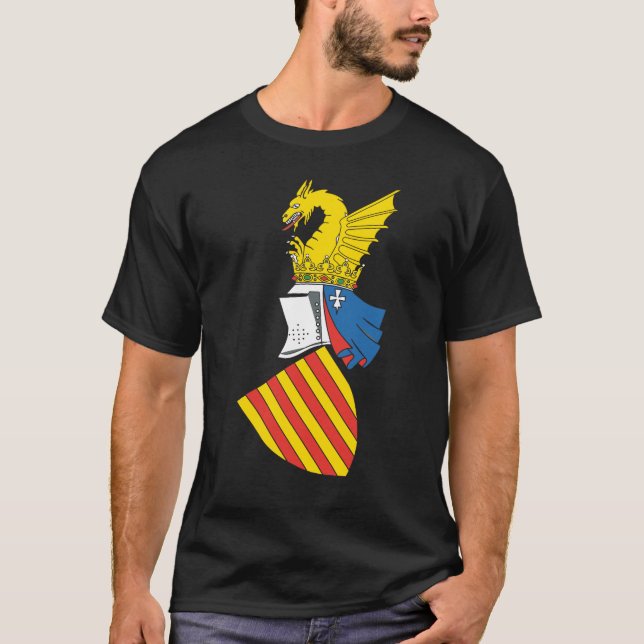 Valencia vapensköldT-tröja T Shirt (Framsida)