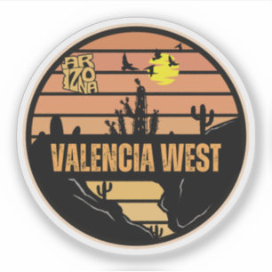 Valencia West, Arizona Klistermärken