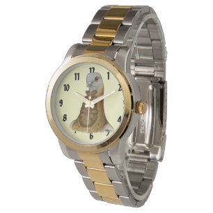 Valencian Figurita Pigeon Porträtt Armbandsur