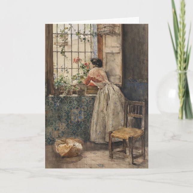 Valenciana a la Reja | Joaquín Sorolla Kort (Framsida)