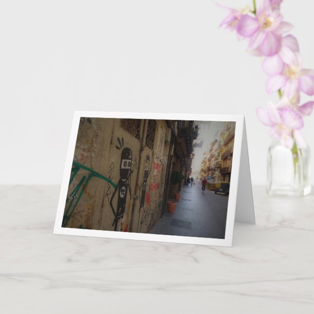 Valenciansk gatukonst, Spanien Kort (Orkide)