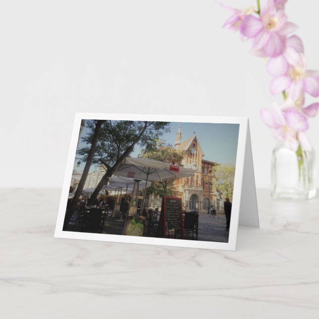 Valencianskt kafé, Valencia City, Spanien Kort (Orkide)