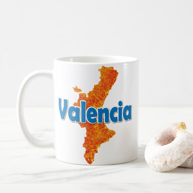 Valenciaregionen Kaffemugg (Med munk)