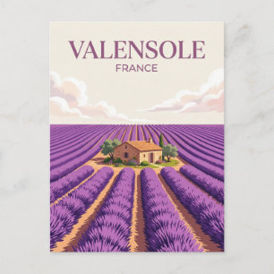 Valensoleplatån Frankrike Vykort