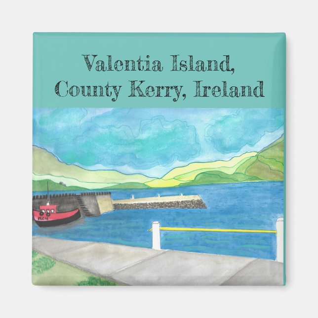 Valentia Island Magnet (Framsidan)