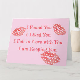 Valentijn Wenskaart Kort