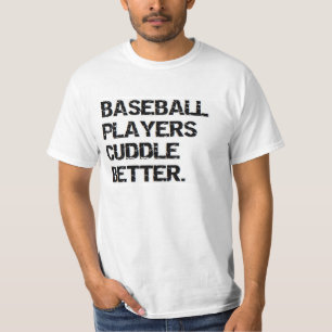 valentin: basebollspelare kelar bättre t shirt