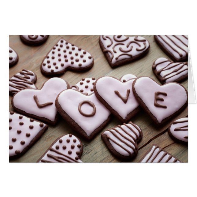 Valentin dag hälsningskort (Framsidan Horizontal)