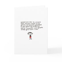 valentin dag kan vara dum…