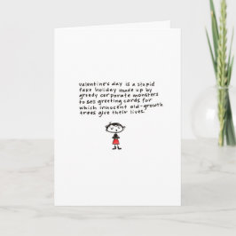 valentin dag kan vara dum… helgkort