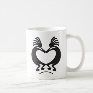 Valentin dag Kokopelli Kaffemugg