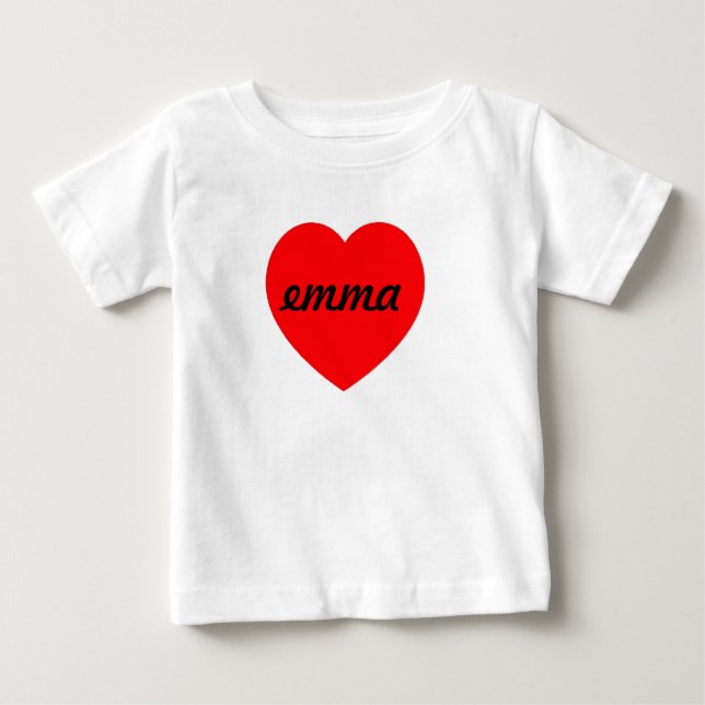Valentin dag t-shirt (Framsida)