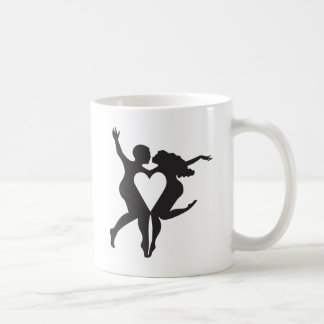 Valentin daghjärta kaffemugg