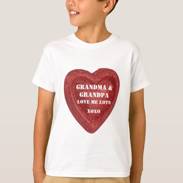 Valentin dagmormodern & mormodern älskar mig tee (Framsida)