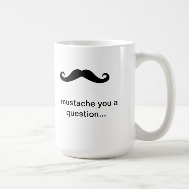 Valentin dagmustasch kaffemugg (Höger)