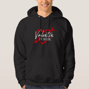 Valentin Den Ursprungliga Valentinsdags Date Night Hoodie