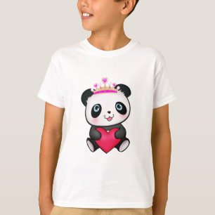 Valentin för gåva för Pandaälskarefläkt gåva T-shirt