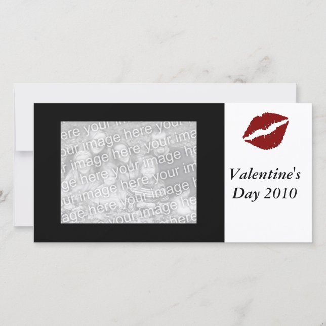 Valentin kort 2010 för dagfoto (Framsida)