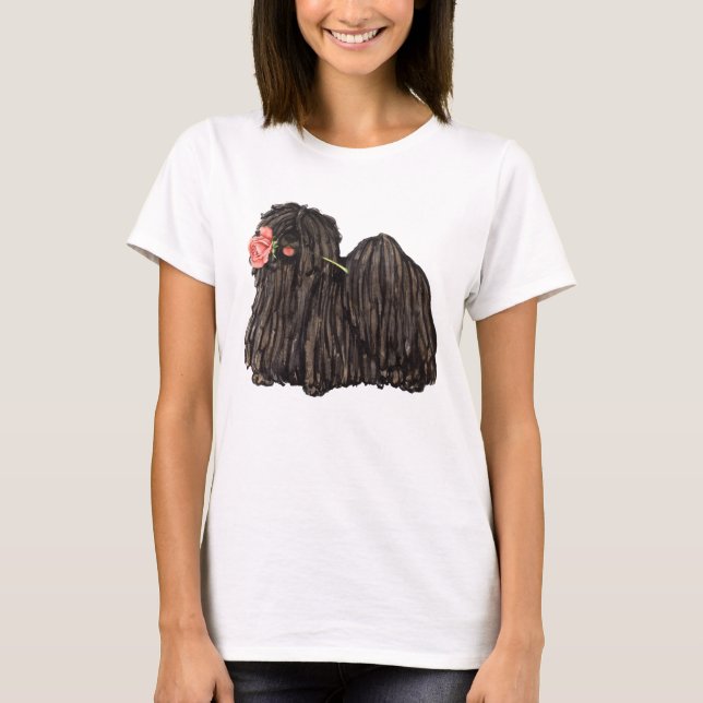 Valentin rosa Puli T-shirt (Framsida)