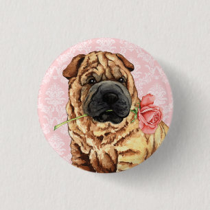 Valentin rosa Shar-Pei Knapp