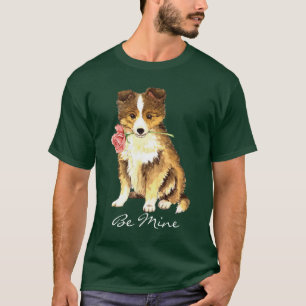Valentin rosa Sheltie Tröja