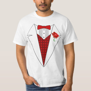 Valentin T-tröja för smoking för dagälskare me T-shirt