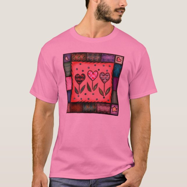 Valentin täckeT-tröja Tee Shirt (Framsida)
