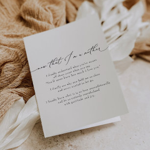 VALENTINA Nu när jag är Mor Mors dag Helgkort