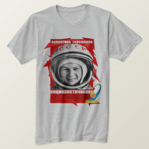 Valentina Tereshkova FIRST WOMAN IN SPACE Tee Shirt